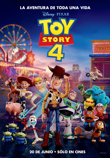 Toy Story 4 en el Auditorio Cine Rosales de Girona