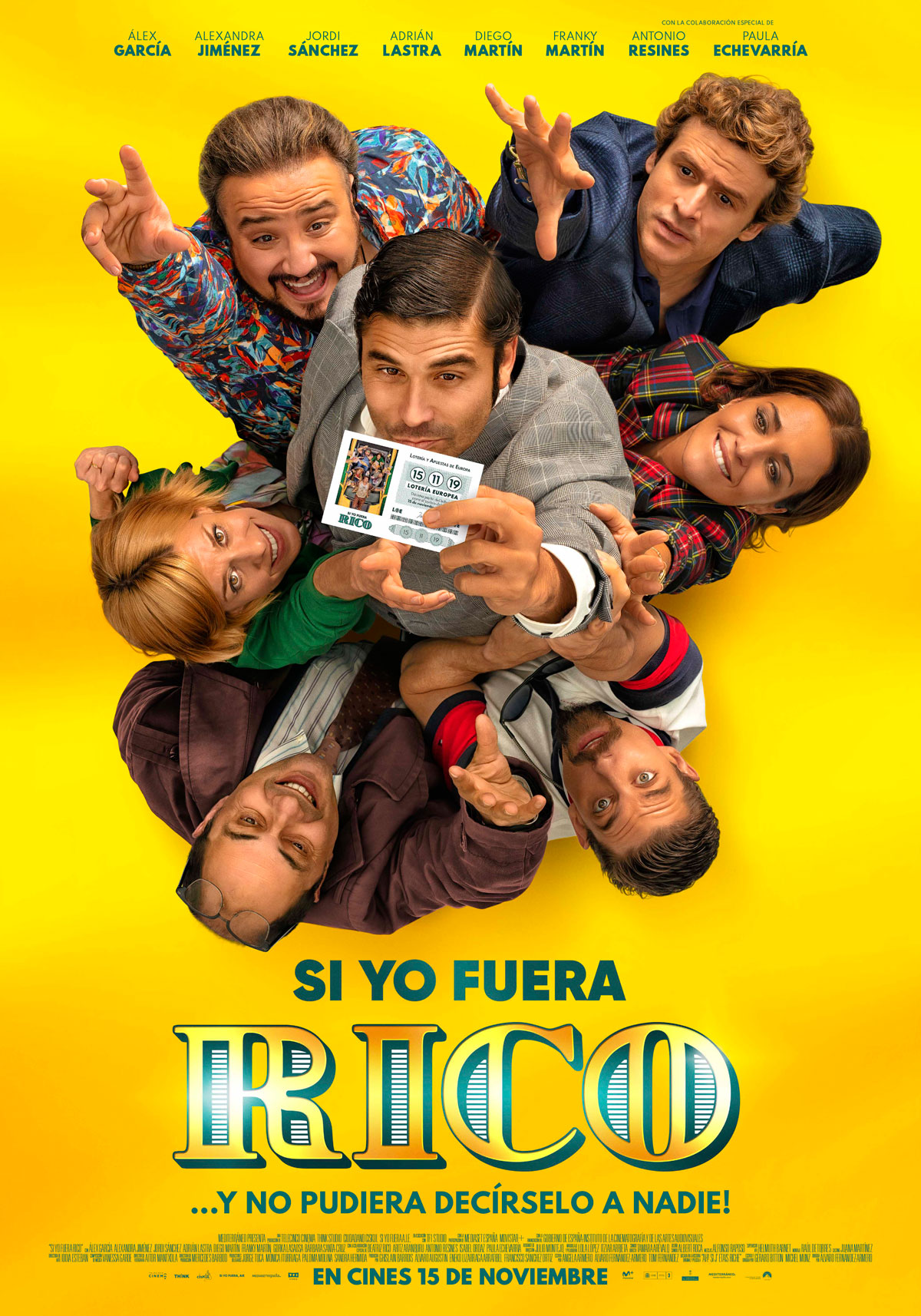 "Si yo fuera rico" Comedia de Álvaro Fernández Armero · Cine de estreno en Calasparra
