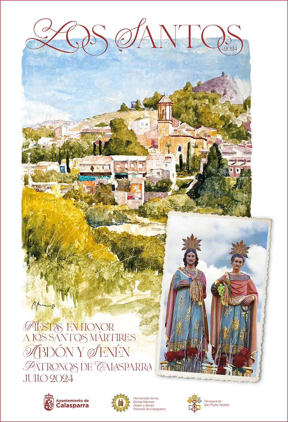 Día de los Santos Calasparra julio 2024