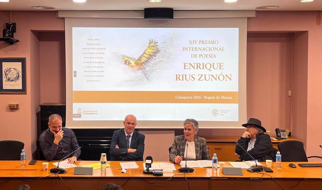 Presentación del XIV edición del Premio Internacional de Poesía “Enrique Rius Zunón”