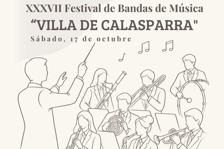 XXXVII Festival de Bandas de Música "Villa de Calasparra", Sábado 17 de Octubre.

