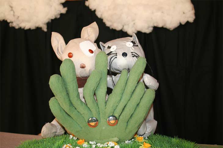 "De Gatos y Ratones", espectáculo de teatro de títeres · Compañía Teatro de Carmen, en Calasparra